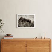 "Buildings of Bodie, CA :: II" - Art Print in Pewter by Kellie Medivitz - In a Room