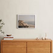 "Cliff" - Art Print in beige by Lena Erysheva - In a Room