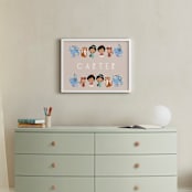 "Disney's Aladdin & Friends" - Personalized Art Print in Desert by Vivian Yiwing - In a Room