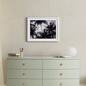 "Flare and Shade" - Art Print in Black & White by Alaric Yanos - In a Room