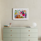 "How Does Your Garden Grow?" - Art Print in Multi by Jess Franks - In a Room