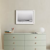 "Drifting Away" - Art Print in Shadow by Three Wings North - In a Room