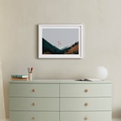 "Above and Beyond" - Art Print in Sky by Irene Suchocki - In a Room