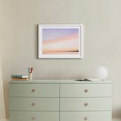 "Summer Fade" - Art Print in Lavender Sky by Everett Paper Goods - In a Room
