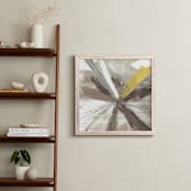 "Bright Star Series 3" - Art Print in Neutrals by Angela Simeone - In a Room