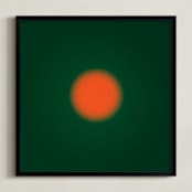 "Sun in the dust. Variations 4" - Art Print in Vintage green by Arash Fattahi Acosta - Framed