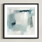 "Pacific II" - Art Print in Ocean by Nicoletta Savod - Framed