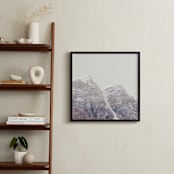 "Peak Experience" - Art Print in Pale Taupe by Irene Suchocki - In a Room