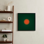 "Sun in the dust. Variations 4" - Art Print in Vintage green by Arash Fattahi Acosta - In a Room