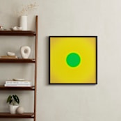 "Sun in the dust. Variations 3" - Art Print in Yellow Sky by Arash Fattahi Acosta - In a Room