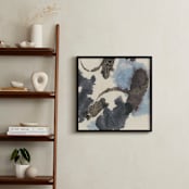 "Amorphous 1" - Art Print in Light Blue by Renée Stramel - In a Room