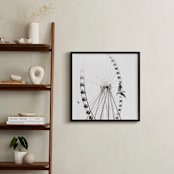 "Rise" - Art Print in Slate Gray by Stacy Kron - In a Room