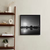 "Reflect and Shine On" - Art Print in Black and White by S.L. Bird - In a Room