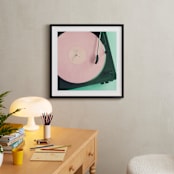 "The Pink Record" - Art Print in Disco by Caroline Mint - In a Room