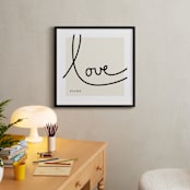 "Sweet Sophistication" - Personalized Art Print in Linen by Erin Pescetto - In a Room