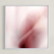 "ginger" - Art Print in rose by Sarah Luna - Framed