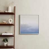 "Brooklyn Sky II" - Art Print in Periwinkle Blue by Nature Inspired - In a Room