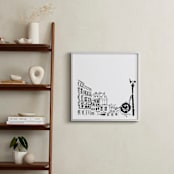 "Paris 4" - Art Print in Black by IMG_101 - In a Room