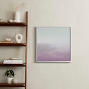 "Brooklyn Sky IV" - Art Print in Lilac by Nature Inspired - In a Room