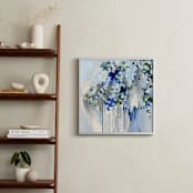 "Noise" - Art Print in Dusty Blue by Katie Craig - In a Room