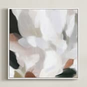 "The Forest 1" - Art Print in Earthen by Melanie Severin - Framed Canvas