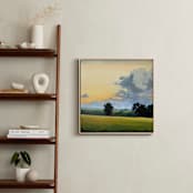 "Henry's Fields" - Art Print in Copper Sunrise by Stephanie Goos Johnson - In a Room
