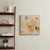 "Abstract Sunrise 1" - Art Print in Sunrise Sky Orange by Christina Flowers - In a Room