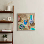 "Beach Day 1" - Art Print in Ocean by Lisa Grizaniuk - In a Room