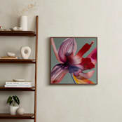 "Fire Flower" - Art Print in Scar Scarlet by Synnöve Seidman - In a Room