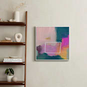 "Somewhat Contained" - Art Print in Blush by Lindsay Megahed - In a Room