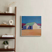"Raspberry and Grain" - Art Print in Berry Bliss by Carol C. Young - In a Room