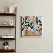 "Green Thumb" - Art Print in Persimmon by Jenny Westenhofer - In a Room
