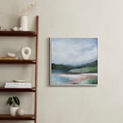 "Torrey Pines II" - Art Print in Pine Blue by AlisonJerry - In a Room