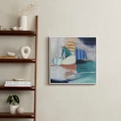 "Into the light " - Art Print in Soft Rainbow by Mary Gaspar - In a Room