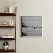 "Don't Worry, Be Happy II" - Art Print in Black and White by Annie Seaton - In a Room