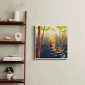 "Fell In Love With the Tree Feller" - Art Print in Lemon Light by Khara Ledonne - In a Room