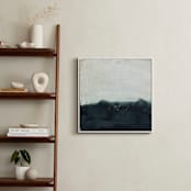 "Sitting Still" - Art Print in Sand by Jennifer Daily - In a Room