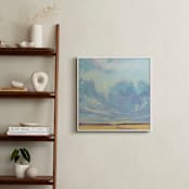 "Big Sky Country" - Art Print in Sky Blue by Vicki Rawlins - In a Room