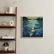 "Arise" - Art Print in teal green by Kelly Johnston - In a Room