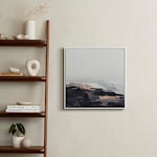 "Sandstone_1" - Art Print in Foggy grey by Mande Calhoun - In a Room