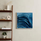 "Agate" - Art Print in Sapphire by Rebecca Rueth - In a Room