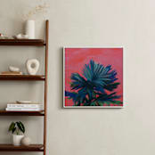 "Tropic Like It's Hot" - Art Print in Hot Pink by Rachel Roe - In a Room