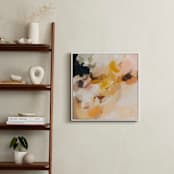 "Emberley" - Art Print in Golden Yellow by Parima Studio - In a Room