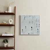 "Sombras" - Art Print in Grey by Lulaloo - In a Room