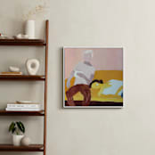 "Sunday" - Art Print in Sorbet by Mary Ketch - In a Room
