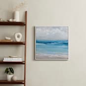 "Of the Sea" - Art Print in Light Turquoise by Nicole Walsh - In a Room