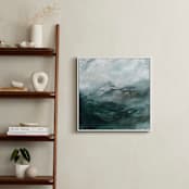 "Ice Canyon" - Art Print in Mist by Mya Bessette - In a Room