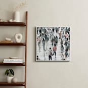 "Coming back" - Art Print in dark blue by Lulaloo - In a Room