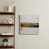 "Beckett's Poem" - Art Print in French vanilla by Caryn Owen - In a Room