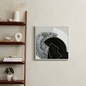 "Fitting Together I" - Art Print in Chalkboard by Kirsta Benedetti - In a Room